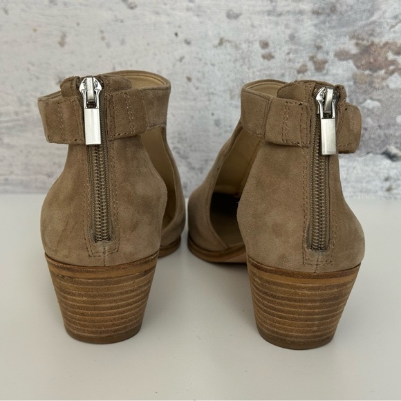 SOLE / SOCIETY Lanette Pointy Toed Booties - Tan - Picture 4 of 7